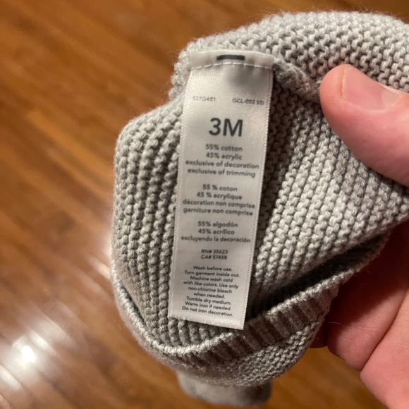 πHPπ Gray Bear Knit Sweater and Pants Set - Picture 5 of 5